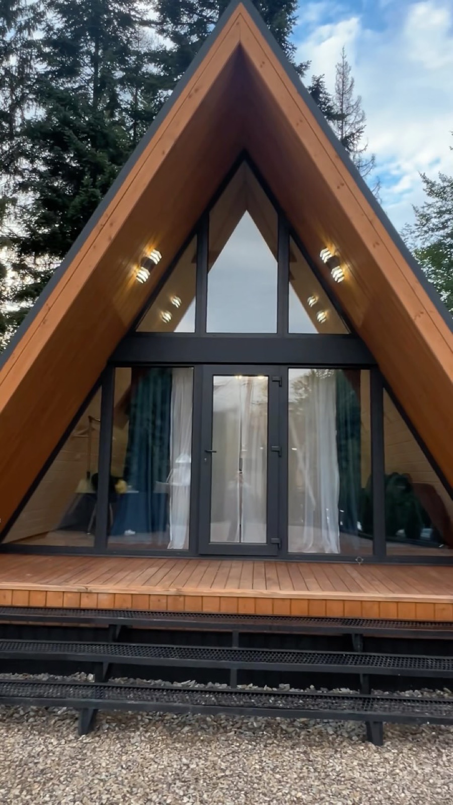 A-frame вдень